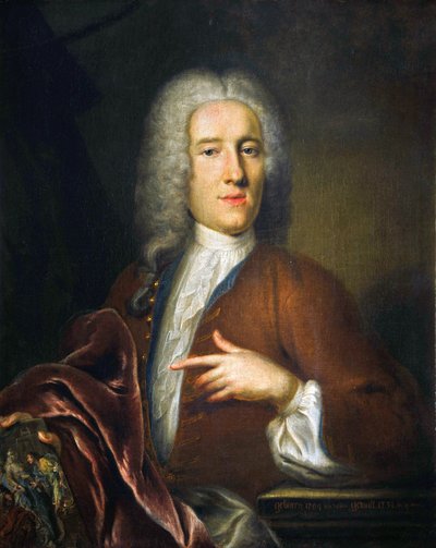 Självporträtt, 1731. av Johann Georg Platzer