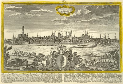 Augsburg, c1740. av Johann Georg Ringlin