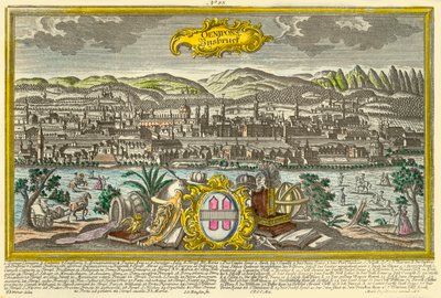 Innsbruck, c1740. av Johann Georg Ringlin
