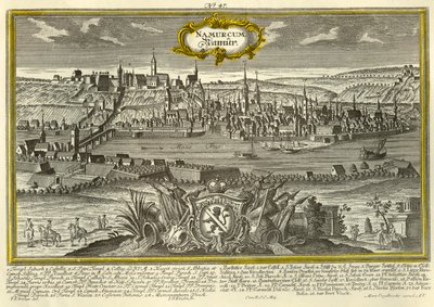Namur, c1740. av Johann Georg Ringlin
