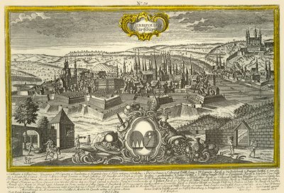 Würzburg, c1740. av Johann Georg Ringlin