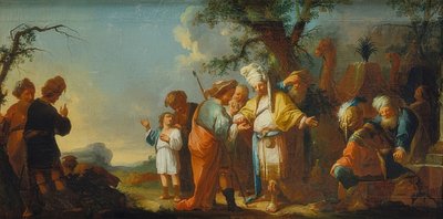 Josef säljs till midjaniterna. Omkring 1759/63 av Johann Georg Trautmann