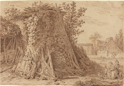 En rustik ugn i Vernon av Johann Georg Wille