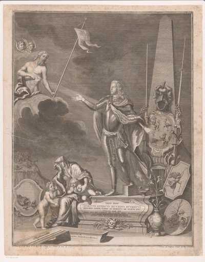 Monument till Heinrich II von Reuss-Obergreiz av Johann Georg Wolffgang
