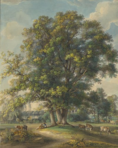 Och i Arcadia I, 1790-1800. av Johann Georg von Dillis