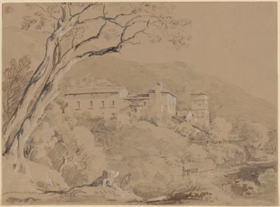 Bergslandskap av Johann Georg von Dillis