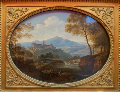Grottaferrata nära Rom av Johann Georg von Dillis