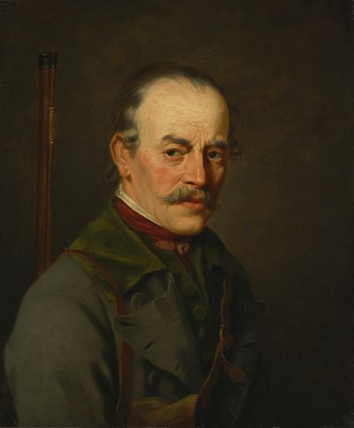 Wolfgang Dillis, konstnärens far, av Johann Georg von Dillis, Moritz Kellerhoven av Johann Georg von Dillis