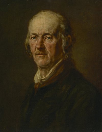Porträtt av en gammal man av Johann Georg von Edlinger