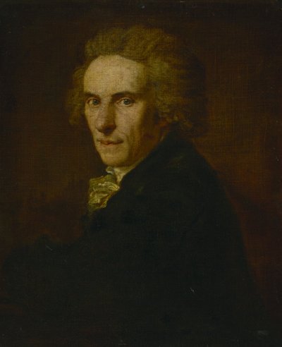 manligt porträtt av Johann Georg von Edlinger