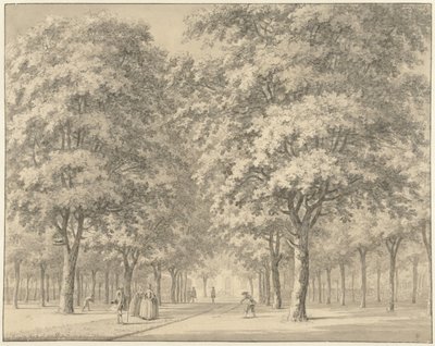 Uppfarten till en utanför (Velserbeek?) av Johann Goll van Frankenstein (I)