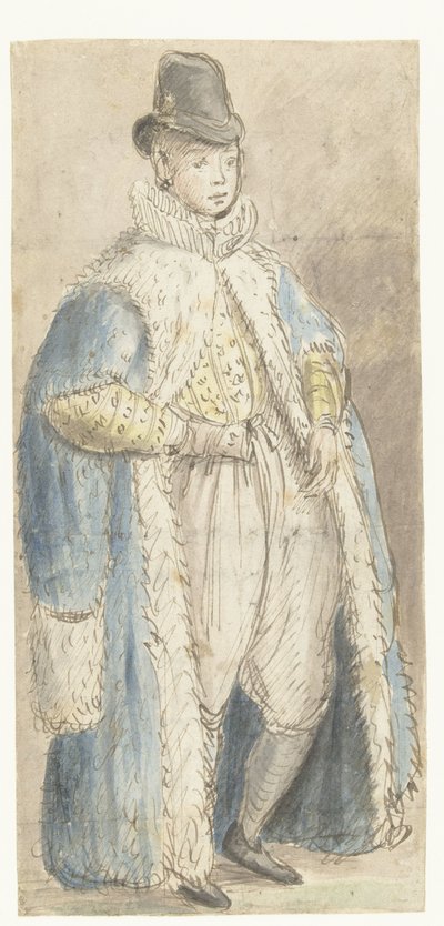 Porträtt av son till Fredrik V, kurfurst Pfalz (?) av Johann Goltz (possibly)