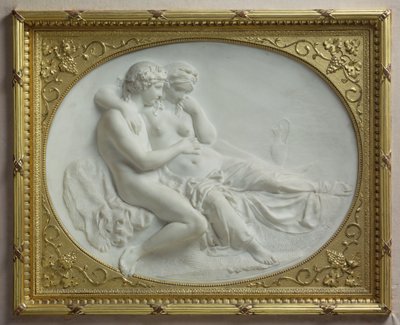 Bacchus tröstar Ariadne, 1793 (marmor) av Johann Gottfried Schadow