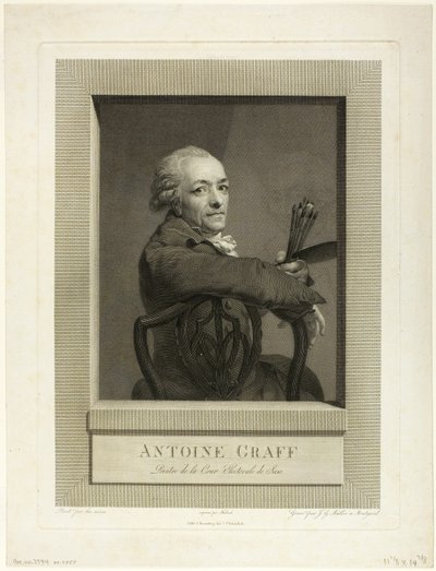 Anton Graff av Johann Gotthard von Muller