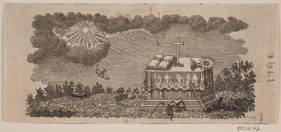 Vignette Gebhardi och Christiani "Historien om kungadömena Danmark och Norge och hertigdömena Schleswig och Holstein fram till vår tid" av Johann Gottlieb Friedrich