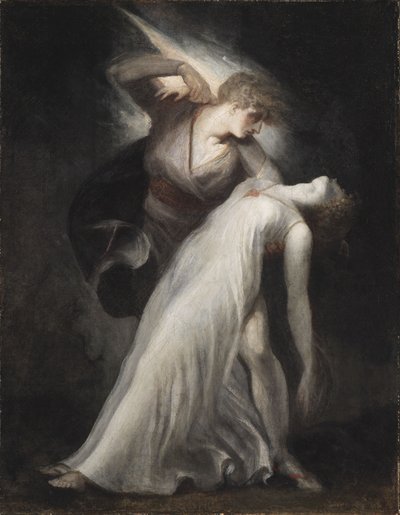 Celadon och Amelia av Johann Heinrich Füssli