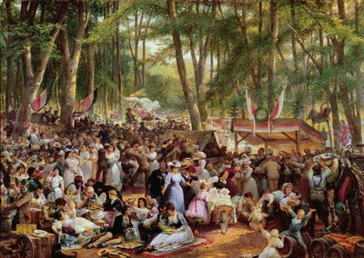 Waldchestag 1871 av Johann Heinrich Hasselhorst