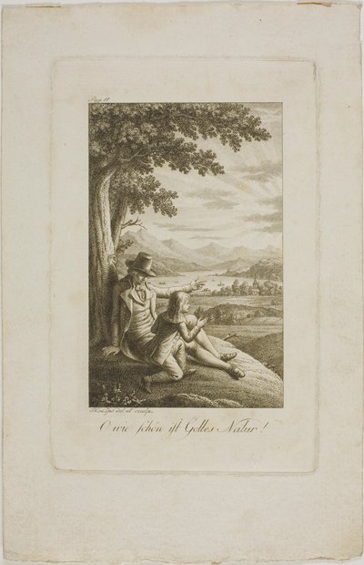 Åh hur vacker är inte Guds natur av Johann Heinrich Lips