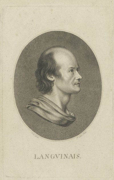 Porträtt av Jean-Denis Lanjuinais 1753-1827, ca. 1810. av Johann Heinrich Lips