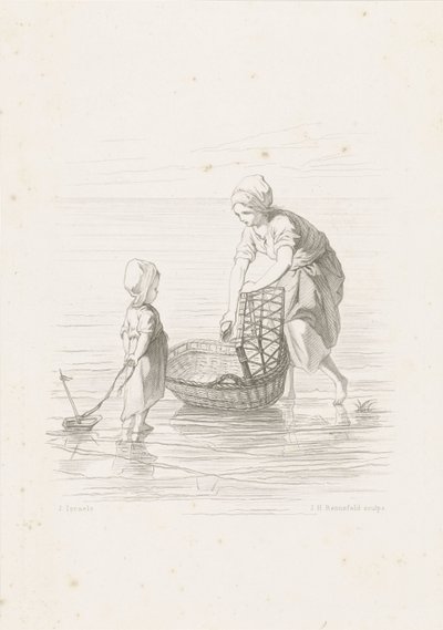 Vaggan Havets barn (serietitel) av Johann Heinrich Maria Hubert Rennefeld