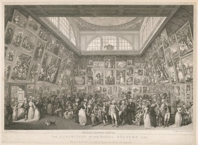 Kungliga Akademiens utställning 1787 av Johann Heinrich Ramberg