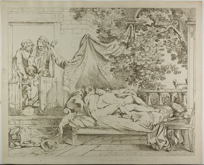 Älskarna av Johann Heinrich Ramberg