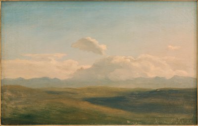 Italienskt bergslandskap av Johann Heinrich Schilbach