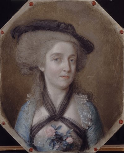Porträtt av Loewis av Menar, 1784 av Johann Heinrich Schmidt