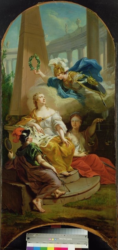 Allegori som representerar landgravarnas välmående i Hessen-Kassel, 1764 av Johann Heinrich Tischbein