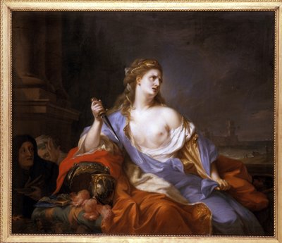 Dido på bålen, 1775 av Johann Heinrich Tischbein