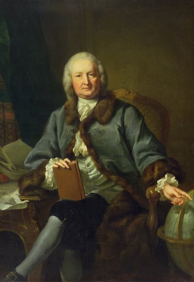 Dr. Schmidt-Capelle, ca 1755-60 av Johann Heinrich Tischbein