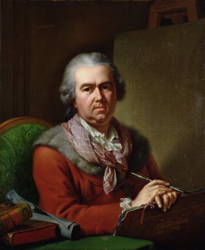 Självporträtt i ålderdom, 1782 av Johann Heinrich Tischbein