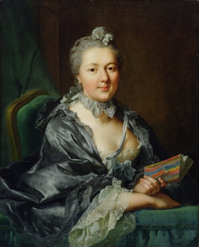 The Artists Second Wife, Julie Marianne Pernette, född Robert, 1762 av Johann Heinrich Tischbein