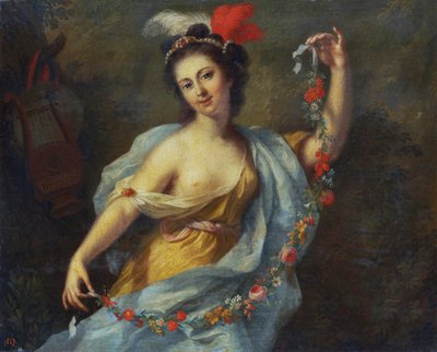 Musan Terpsichore (de nio musorna, 1782) av Johann Heinrich Tischbein