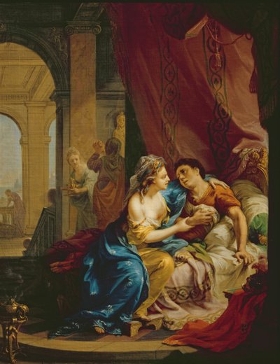 Antonius och Kleopatra, 1774 av Johann Heinrich Wilhelm Tischbein