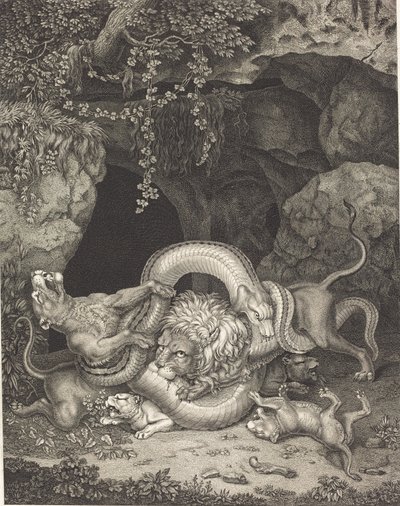 Djuret Laocöon av Johann Heinrich Wilhelm Tischbein