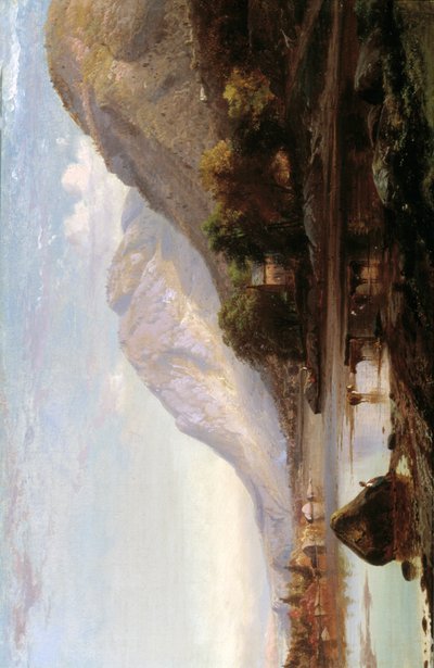 Hudsonfloden vid Cold Spring, 1861. av Johann Hermann Carmiencke