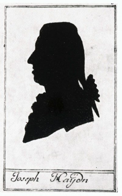 Kompositören Joseph Haydn av Johann Hieronymus Loeschenkohl