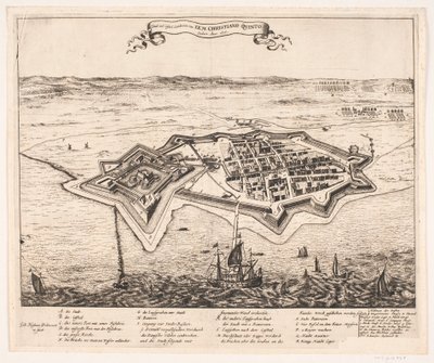 Staden och Castel Landskron erövrades av I.K.M Cristiano Quinto Anno 1676 av Johann Husman