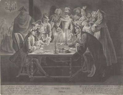 Farao-spelet av Johann Jacobus Haid