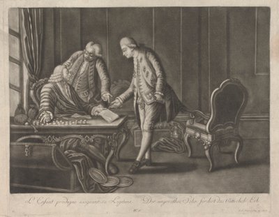Den förlorade sonen kräver sin legitimitet av Johann Jacobus Haid