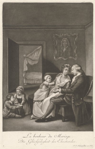 Äktenskapets lycka av Johann Jacobus Haid