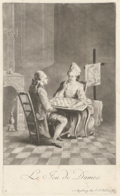 Pjässpelet av Johann Jacobus Haid