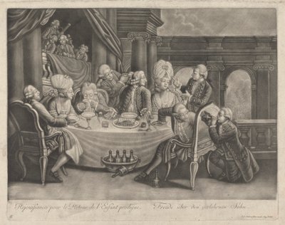 Firande för den förlorade sonens återkomst av Johann Jacobus Haid
