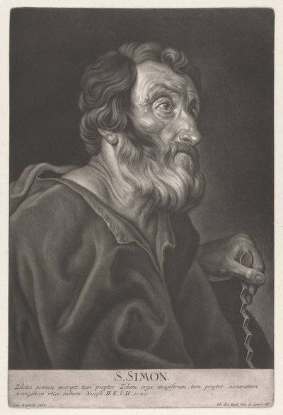 S. Simon av Johann Jacobus Haid