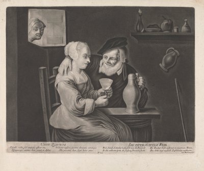 Avundsjuk fru av Johann Jacobus Haid