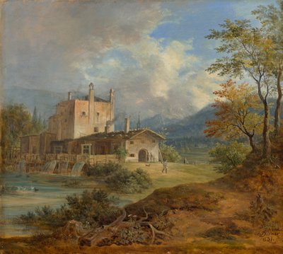 Järnhammare i bergen av Johann Jakob Dorner der Jüngere