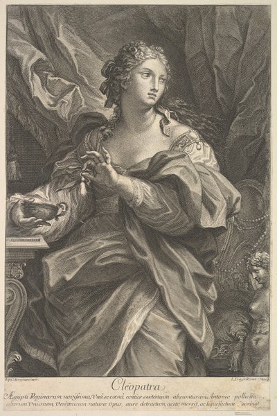 Kleopatra, 1720. av Johann Jakob Frey the Elder