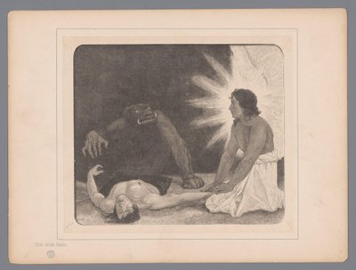 Kämpa om en själ Um ene Seele Sju mystiska representationer (serietitel) av Johann Jakob Weber