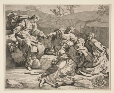St. William Assisterad av Virgins av Johann Jakob von Sandrart